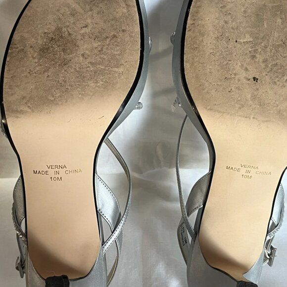 Beautiful silver Metaphor sandals - 10M - Verna - Picture 3 of 9